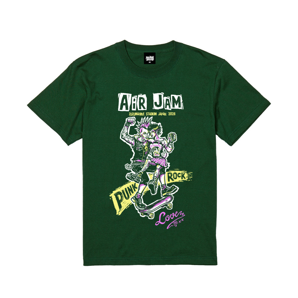 【一般販売】AJ_The Mad Twins T-shirt (アイビーグリーン)
