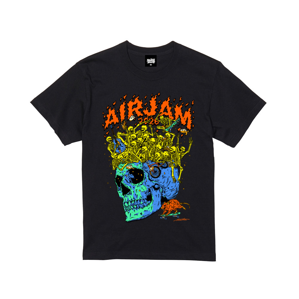 【一般販売】AJ_Hirotton T-shirt (ブラック)