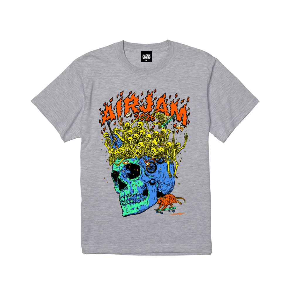 【一般販売】AJ_Hirotton T-shirt (アッシュ)