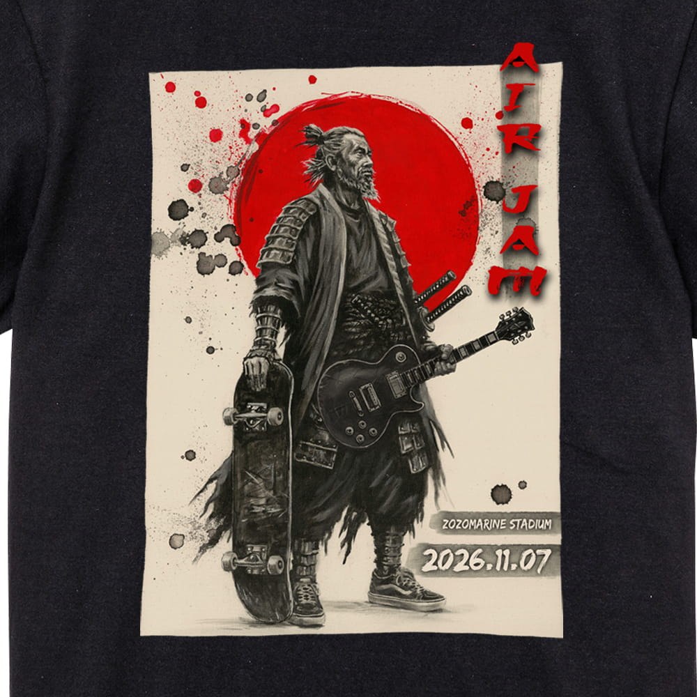 【一般販売】AJ_Mark de Salvo T-shirt (ブラック)