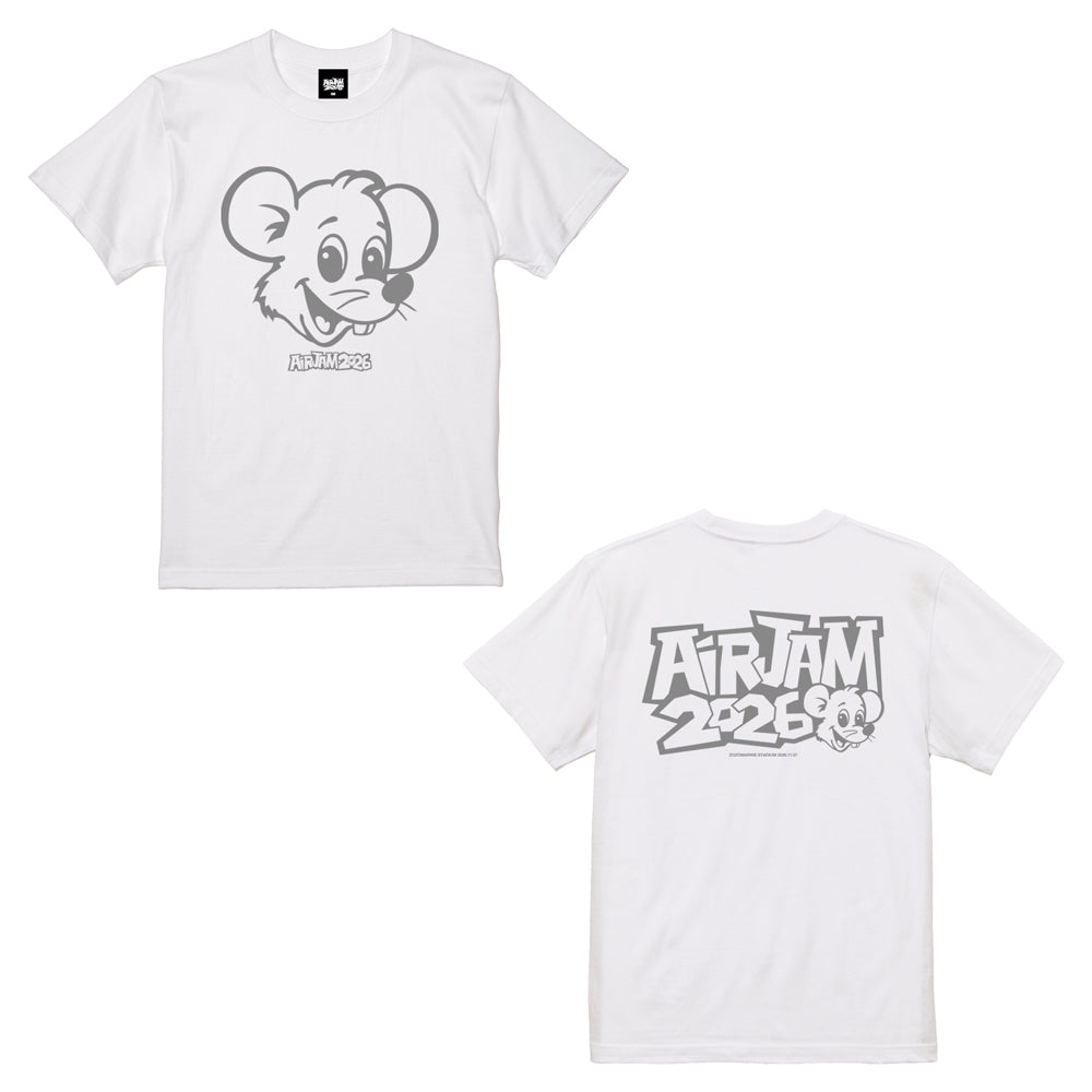 【一般販売】AJ_PUNKYY T-shirt (ホワイト)