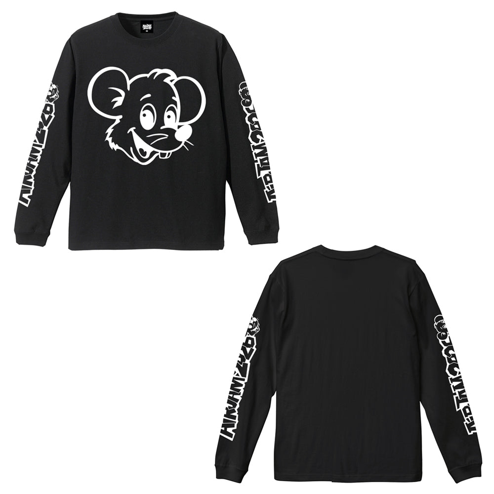 【一般販売】AJ_PUNKYY  L/S T-Shirt (ブラック)