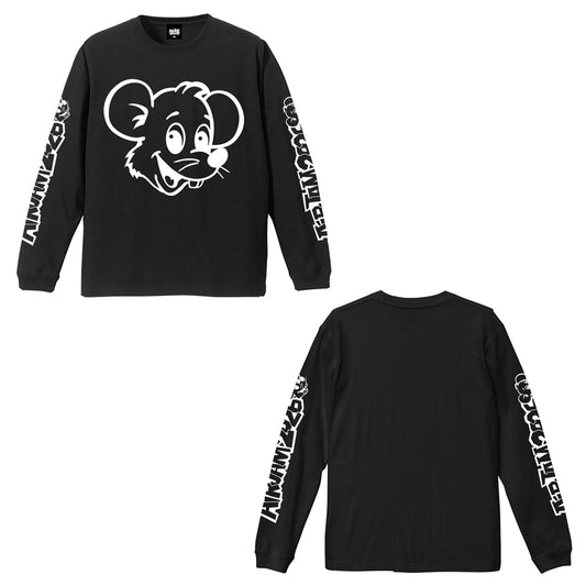 【一般販売】AJ_PUNKYY  L/S T-Shirt (ブラック)