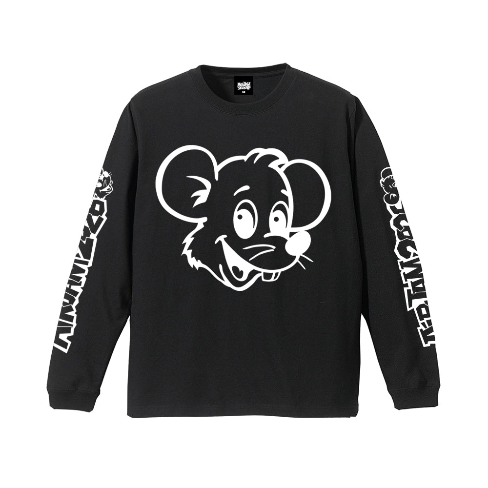 【一般販売】AJ_PUNKYY  L/S T-Shirt (ブラック)