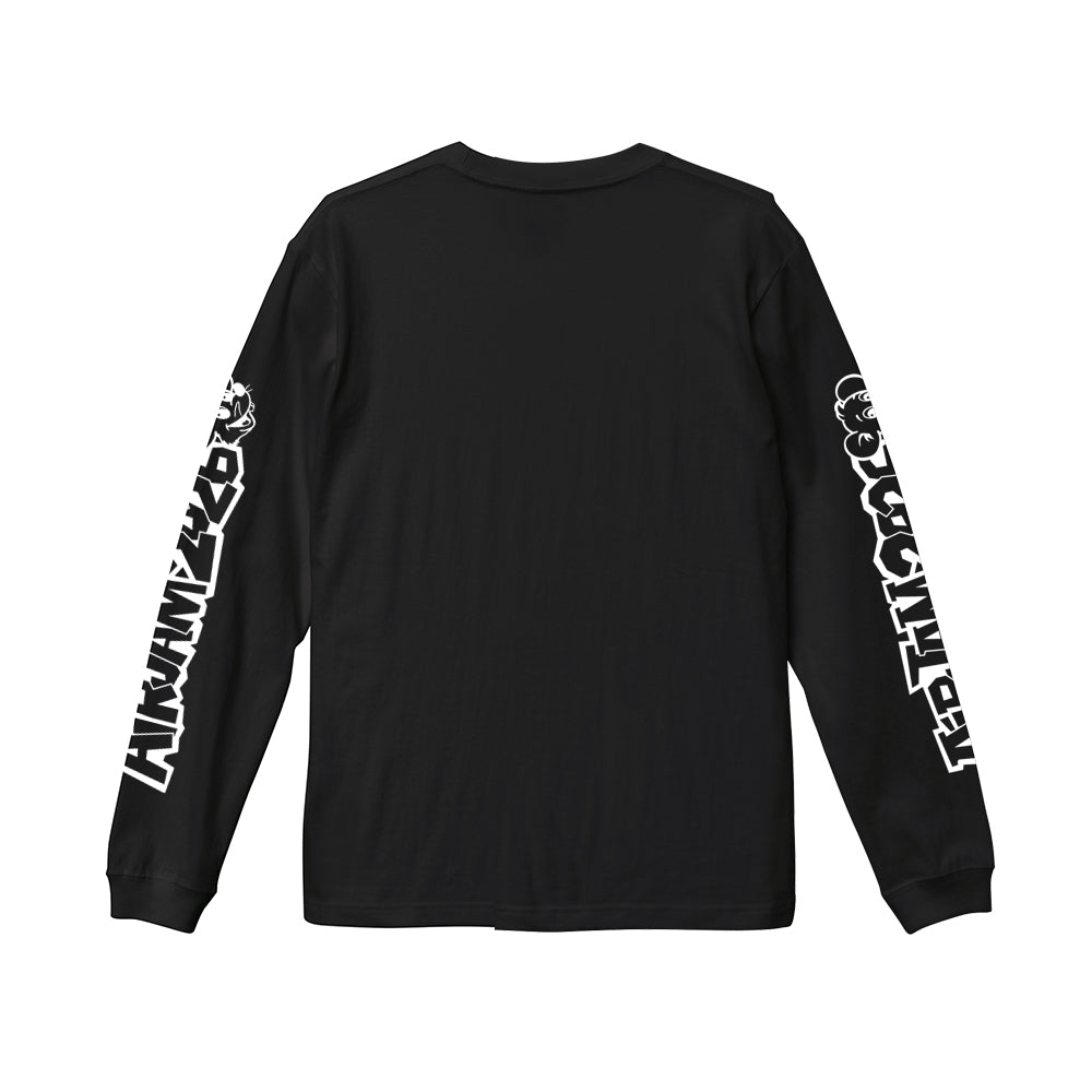 【一般販売】AJ_PUNKYY  L/S T-Shirt (ブラック)