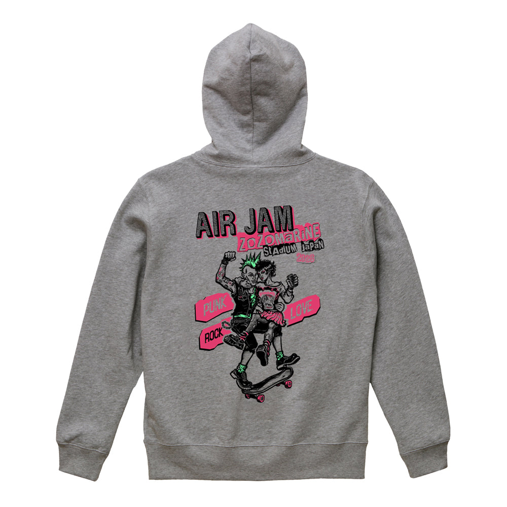 【一般販売】AJ_The Mad Twins Hoodie (ミックスグレー)