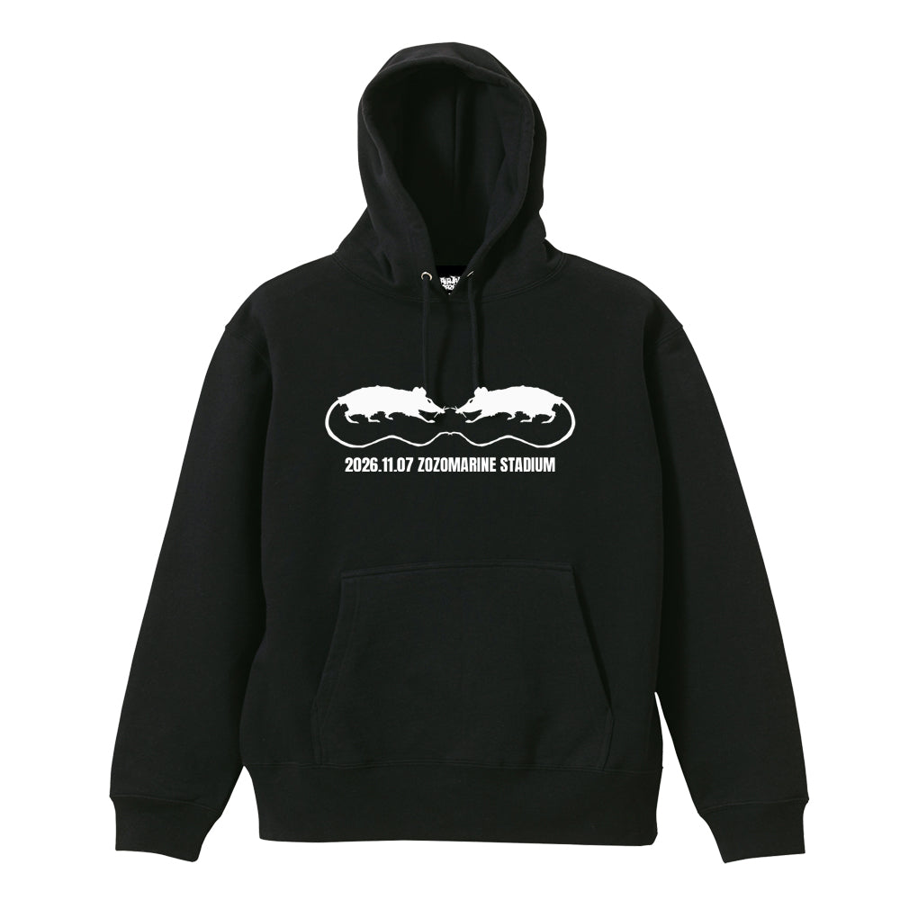 【一般販売】AIR JAM 2026 RAT Hoodie (ブラック)