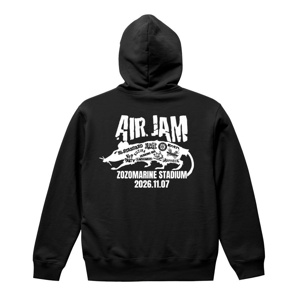 【一般販売】AIR JAM 2026 RAT Hoodie (ブラック)