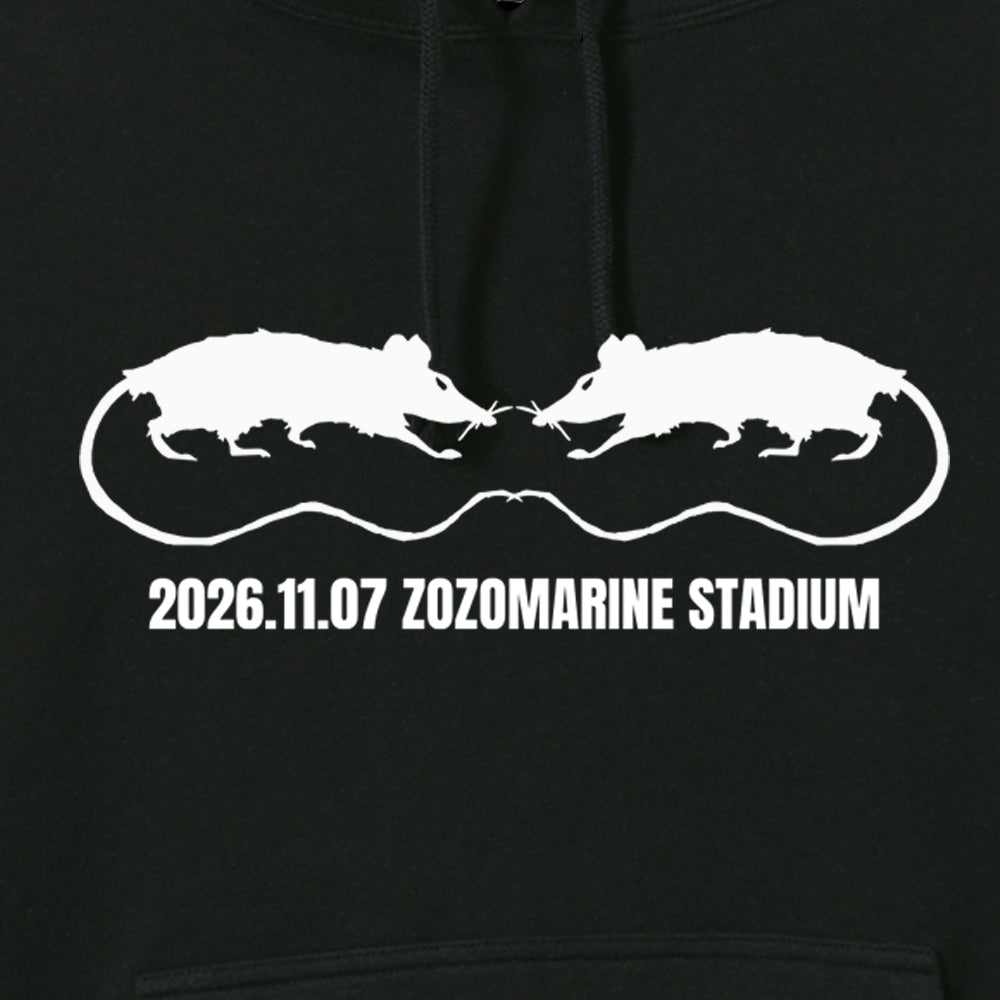【一般販売】AIR JAM 2026 RAT Hoodie (ブラック)