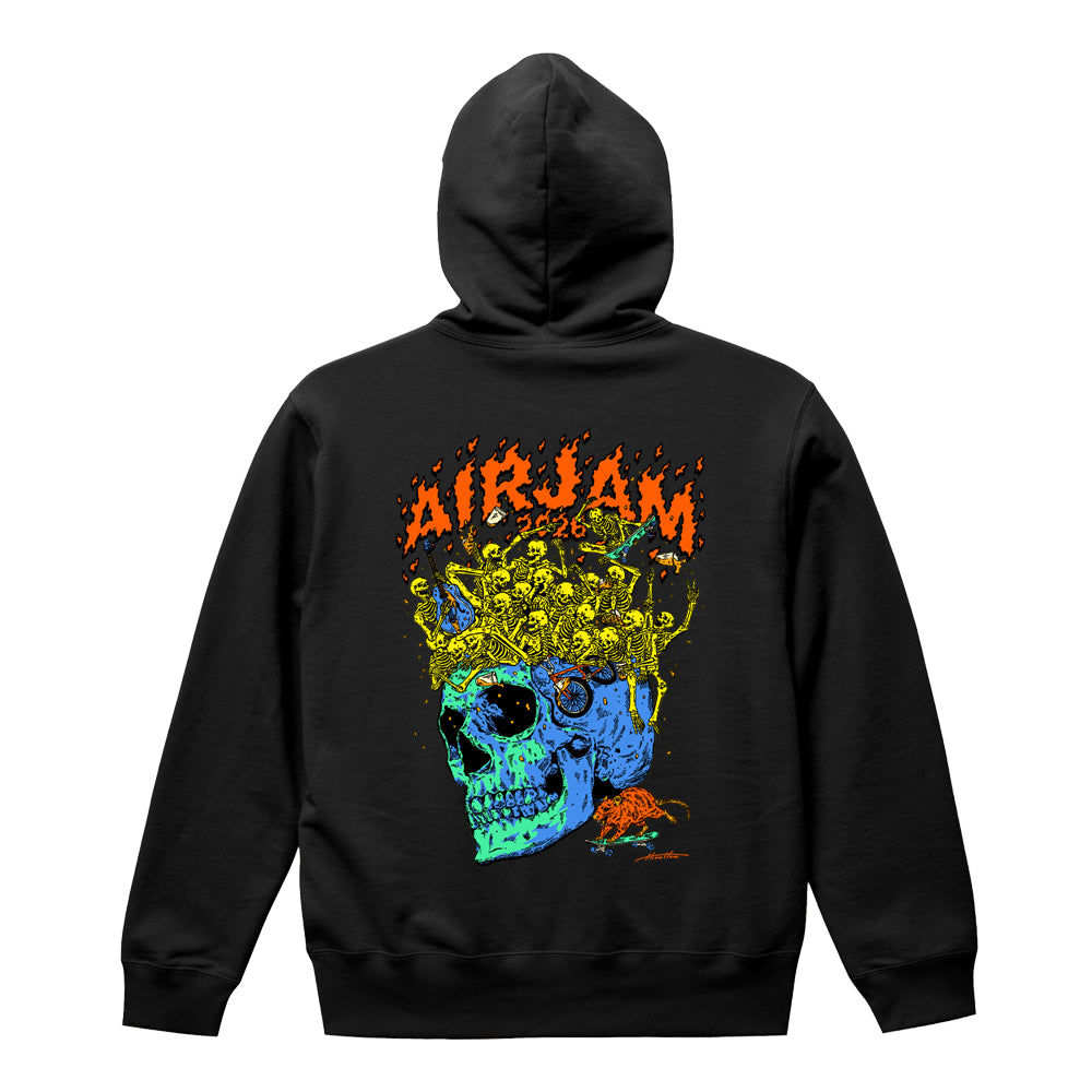 AJ_Hirotton Hoodie (ブラック)