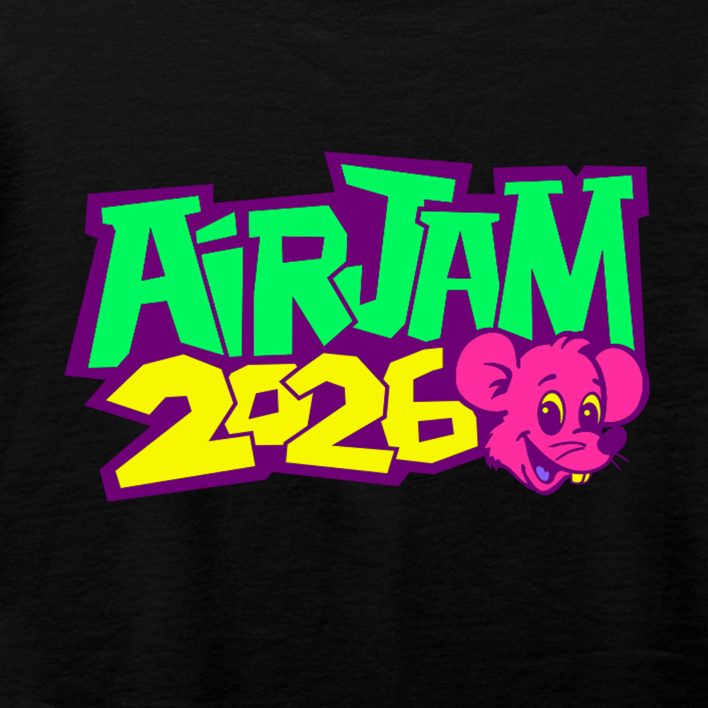 AIR JAM 2026 Zip Hoodie (ブラック)