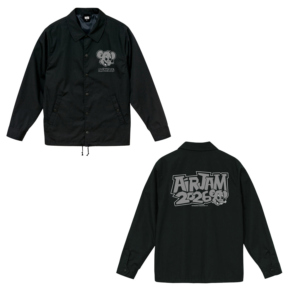 【一般販売】AIR JAM 2026 Coach JKT (ブラック)