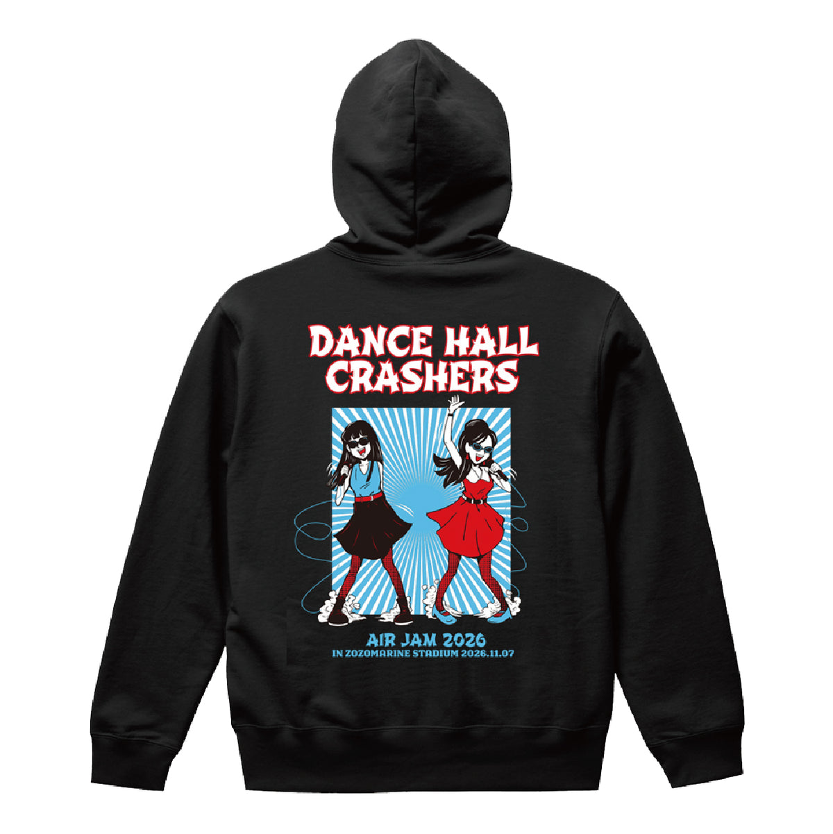 【一般販売】DHC_AIR JAM 2026 Pull Over Hoodie (ブラック)