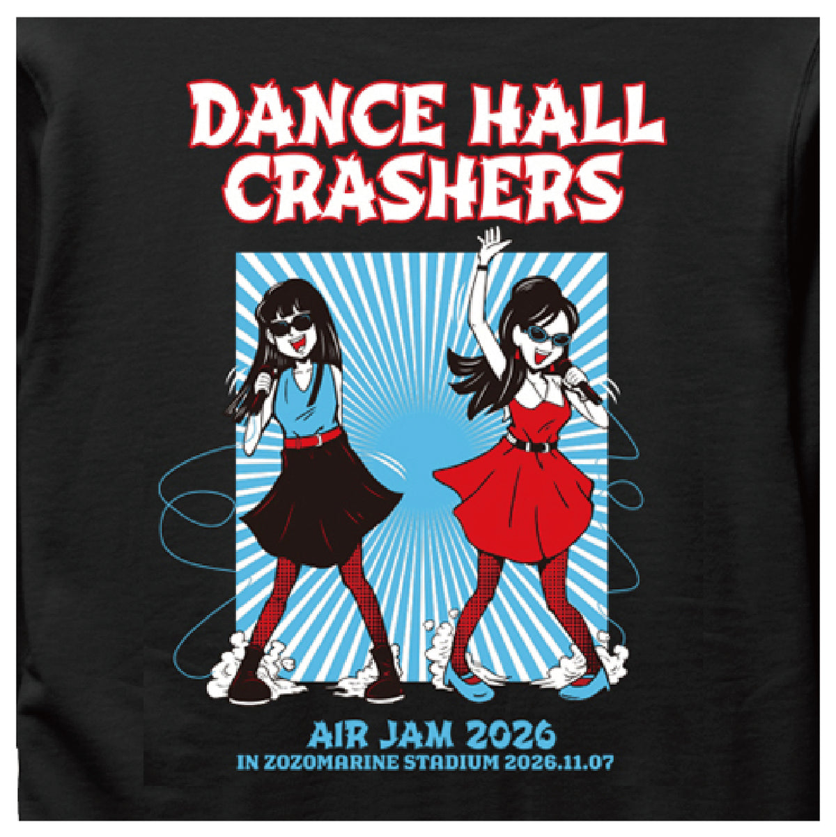 【一般販売】DHC_AIR JAM 2026 Pull Over Hoodie (ブラック)