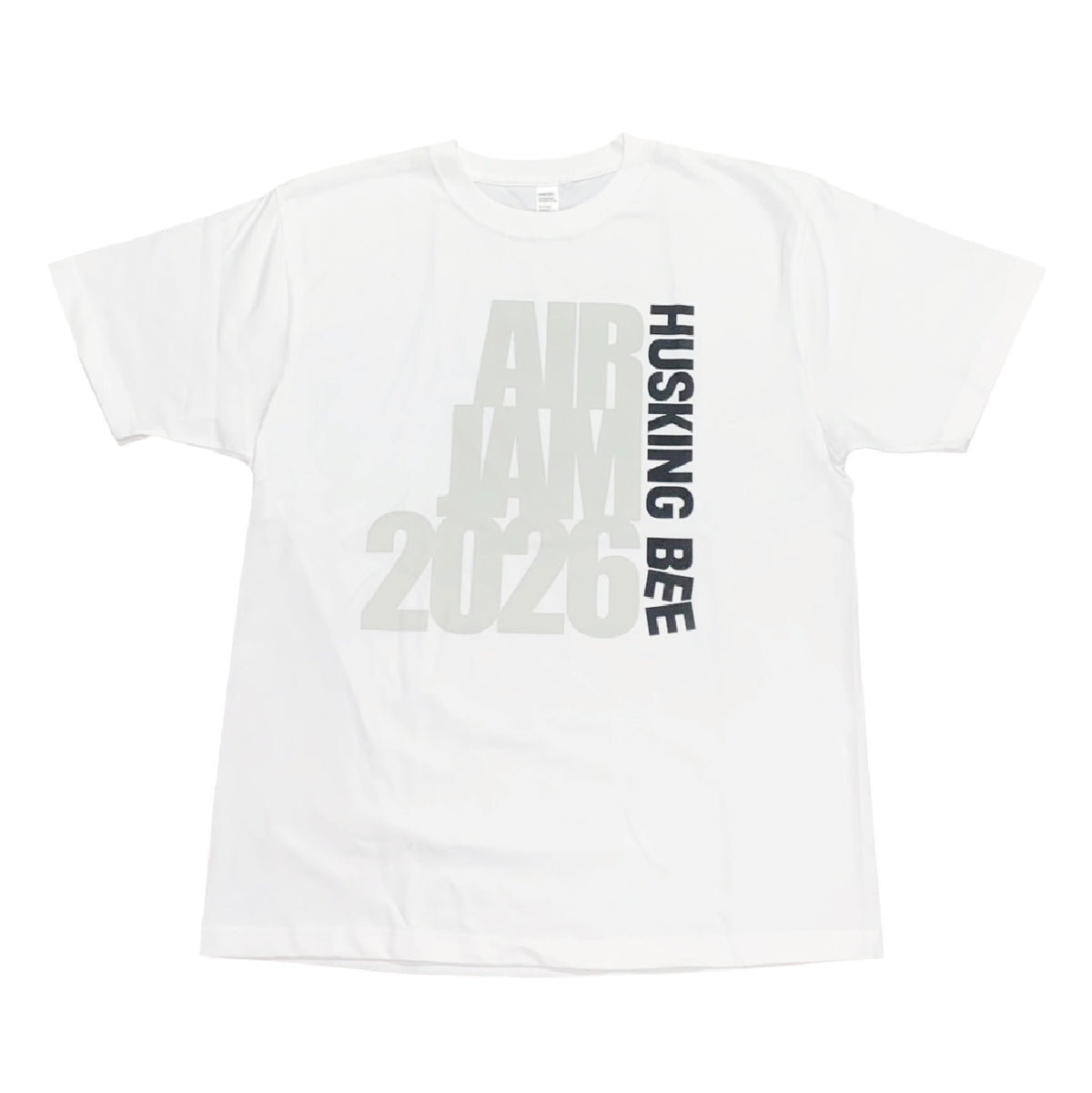 【一般販売】HUSKING BEE_Tシャツ (ホワイト)