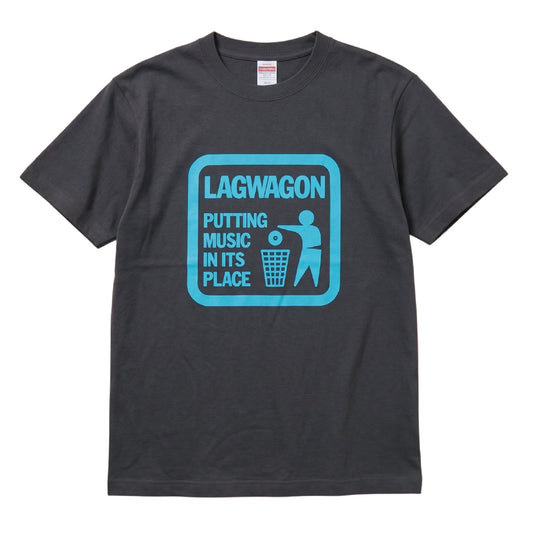 【一般販売】LAGWAGON_"Putting Music" Tee (スミ)