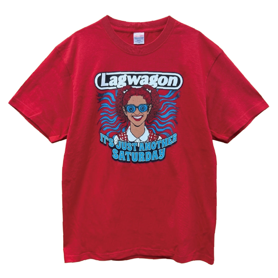 LAGWAGON_"Just Another Saturday" Tee (レッド)