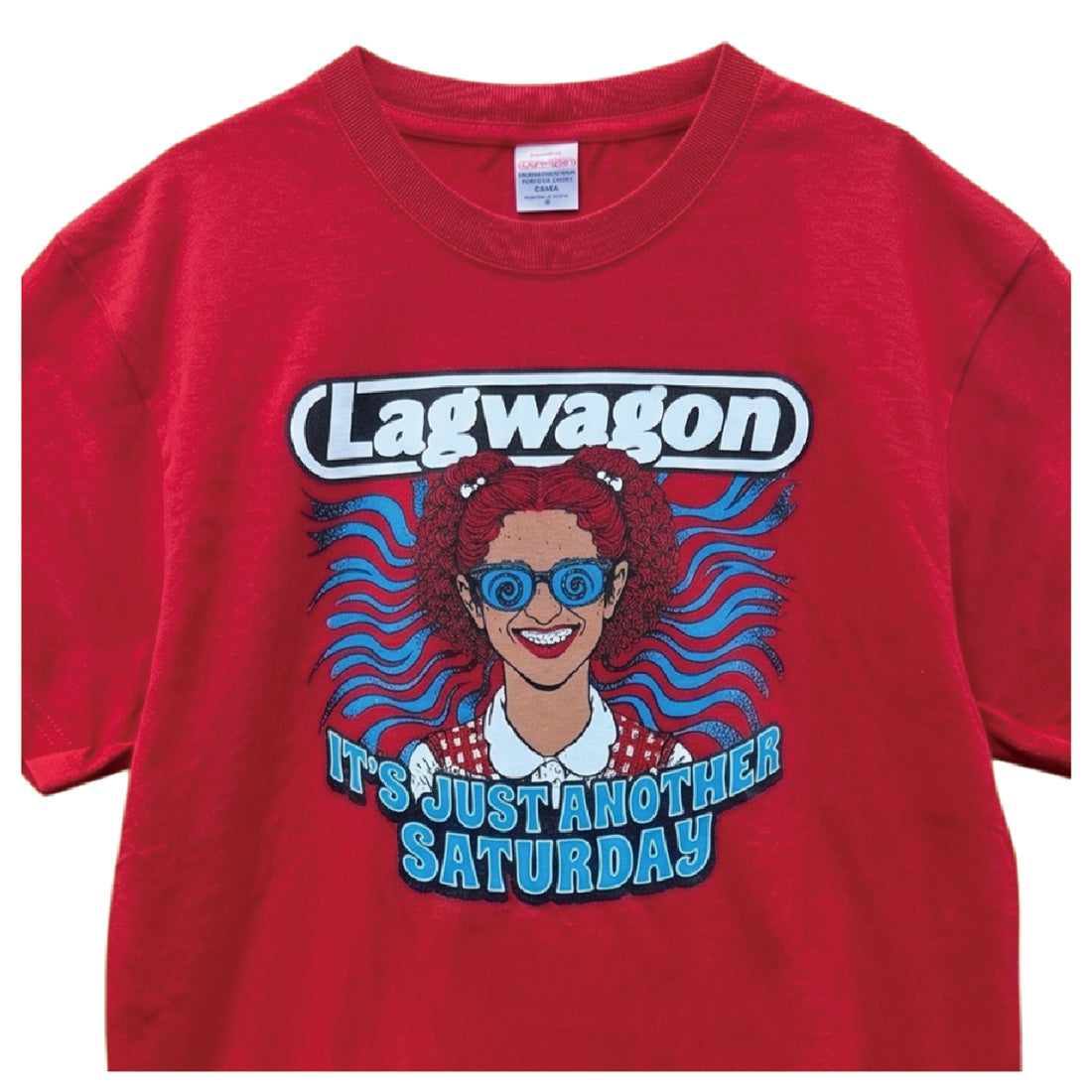 LAGWAGON_"Just Another Saturday" Tee (レッド)
