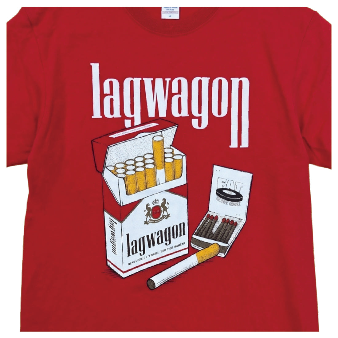【一般販売】LAGWAGON_"Drag" Tee (レッド)
