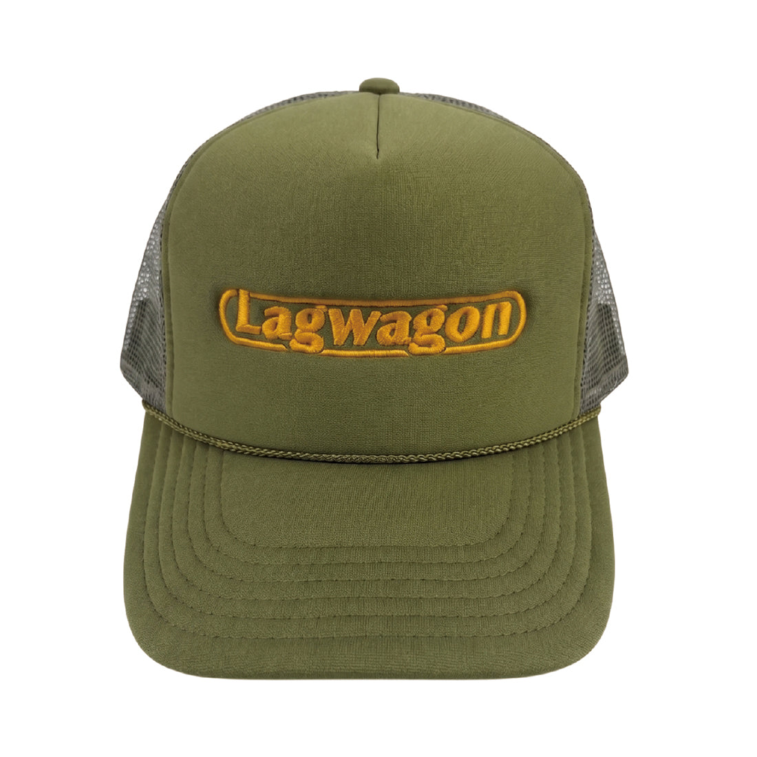 LAGWAGON_“Bandaid Logo” キャップ (カーキ)