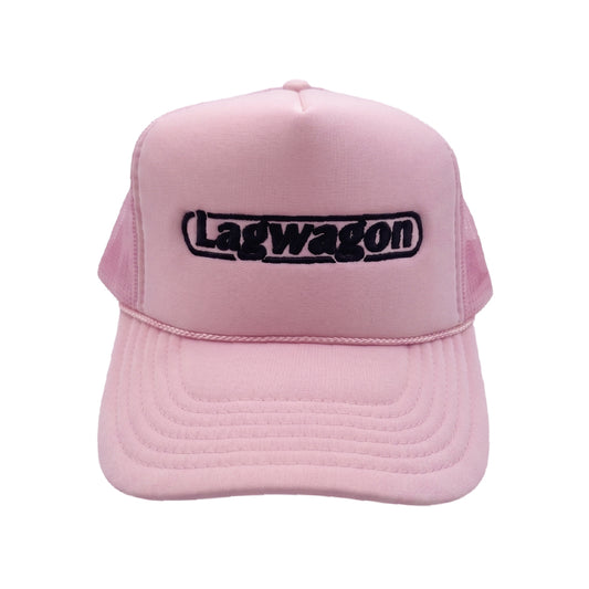 【一般販売】LAGWAGON_“Bandaid Logo” キャップ (ピンク)